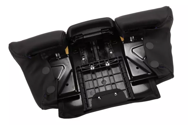 Jet Black Front Seat Cushion Extension Pad Cover