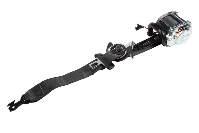 Jet Black Passenger Side Seat Belt