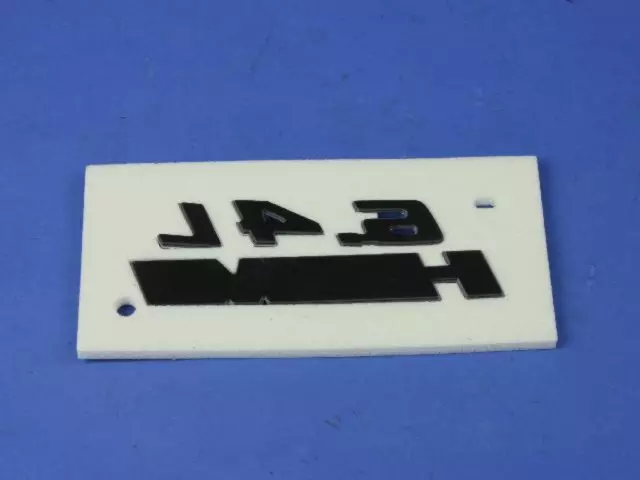 Front Fender Nameplate