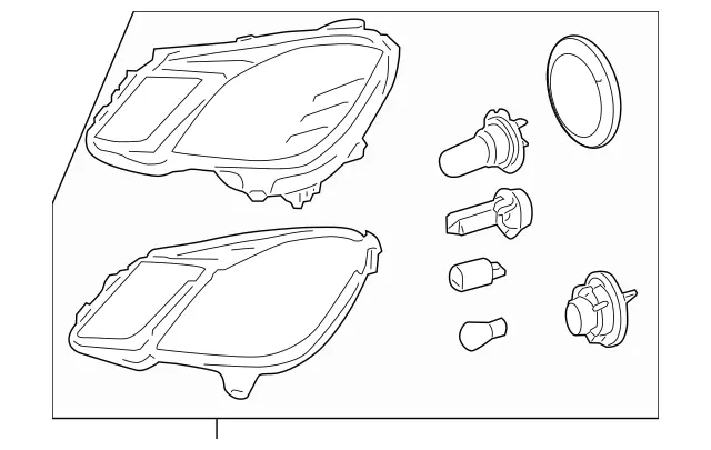 Composite Headlamp - Right