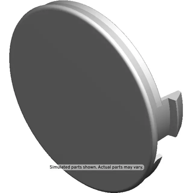 2018-2024 GMC Terrain - Very Light Platinum Front Floor Console Bolt Access Hole Cover