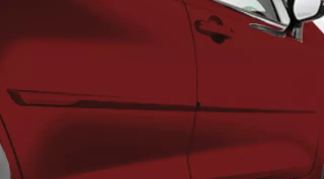 2020-2021 Toyota Corolla - Moldings, Body Side, Barcelona Red Metallic