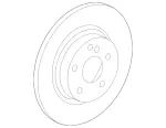 Brake Disk, Unventilated