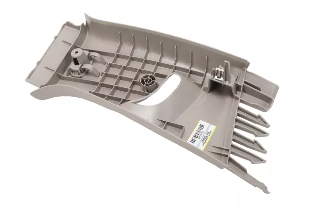 Gray Driver Side Center Pillar Upper Trim Panel