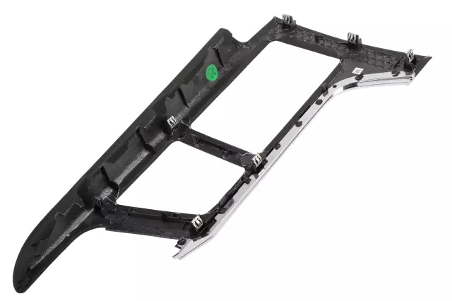 Jet Black Front Floor Console Applique