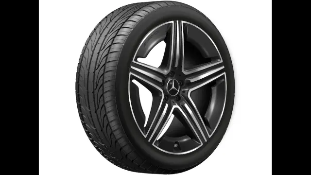 ＡMG純正ホイル―対応車107-126-123他 リア用 】 2本 純正 ホイール AMG モノブロックスタイリングI 3 ☆ 9.5