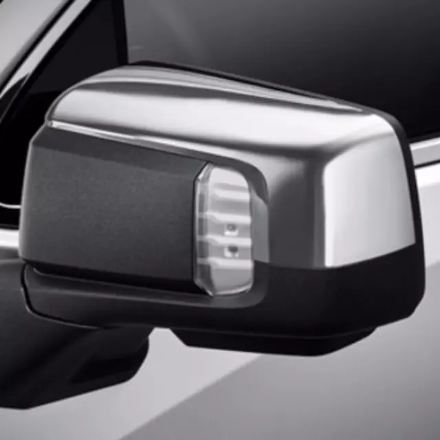 Chrome Mirror Cover Caps For Chevy Silverado & GMC Sierra 2014-2019 - Pair, Left & Right