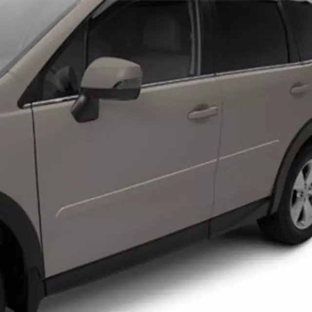 2014-2015 Subaru Forester Side Body Molding Kit Burnished Bronze OEM NEW