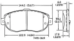 Disc Brake Pad Set