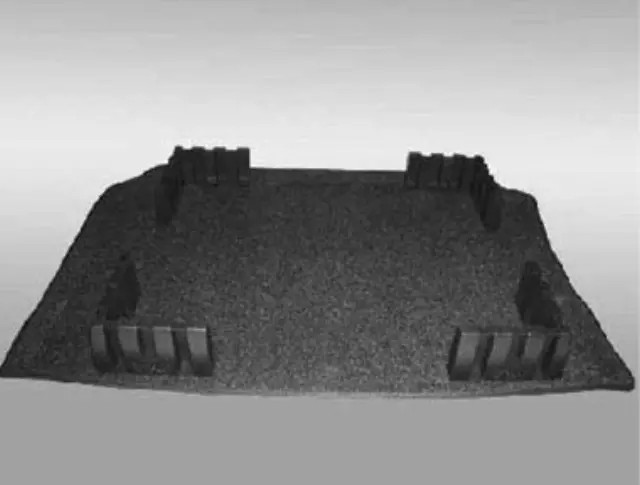 Heavy Duty Trunk Liner With Cargo Blocks 1KV-061-166-469