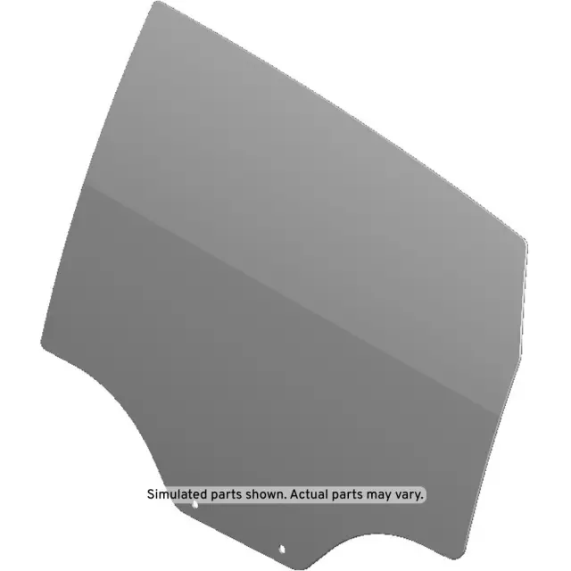Driver Side Rear Door Window