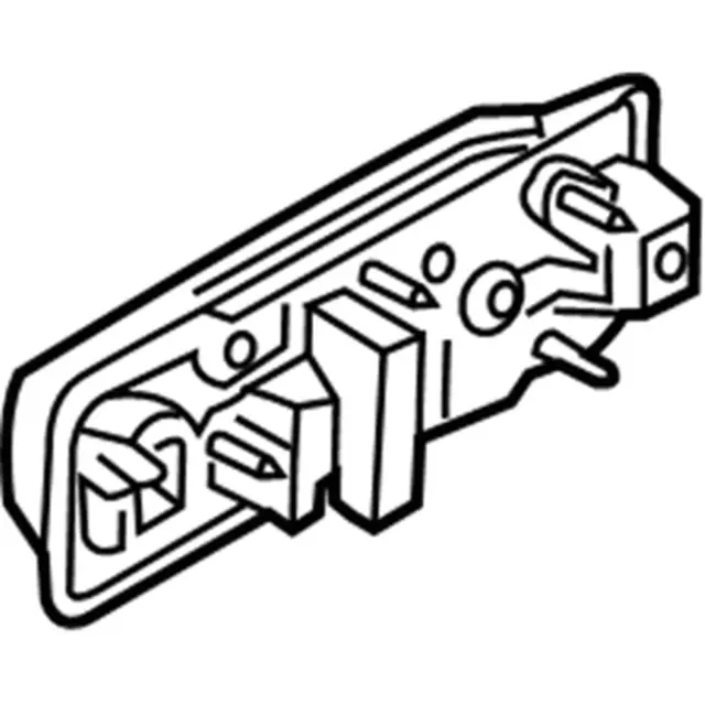 jc3z2522405ad - Ford Exterior Door Handle | Levittown Ford Parts