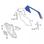 2020-2024 Ford - Run Channel