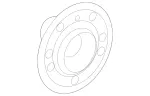 Rear-Axle Wheel Flange
