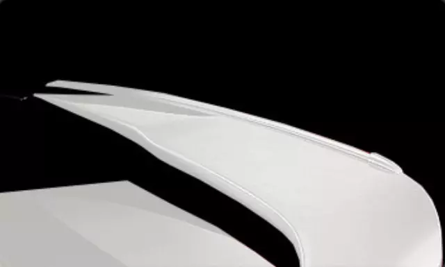 Rear Spoiler Extension - Wicked White