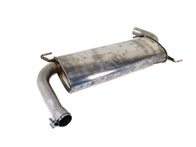 Exhaust Resonator And Tailpipe