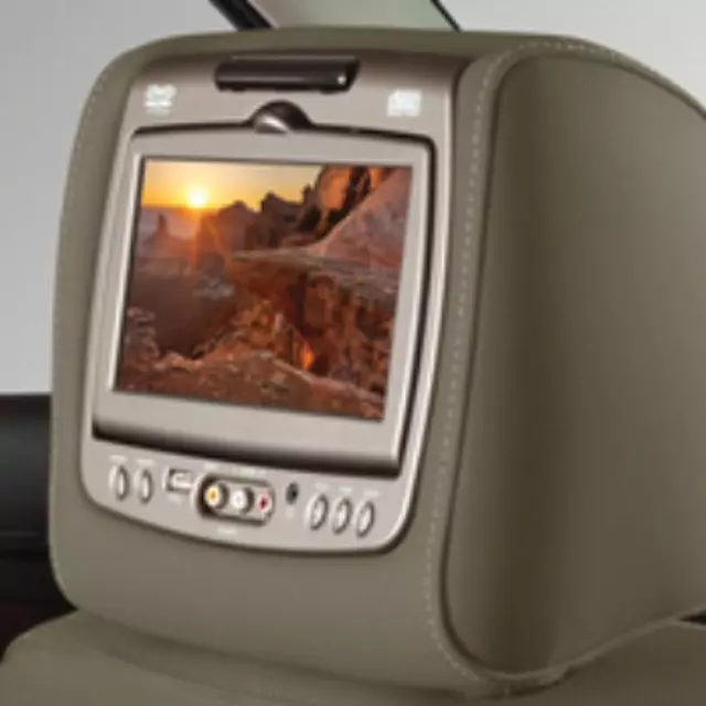 Front Seat Headrest Dual DVD System