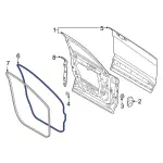 Weather-Strip On Body