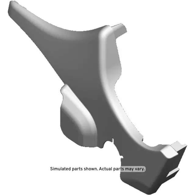 Dark Atmosphere Passenger Seat Inner Recliner Finish Cover