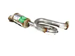 Exhaust Pipe And Converter, Left