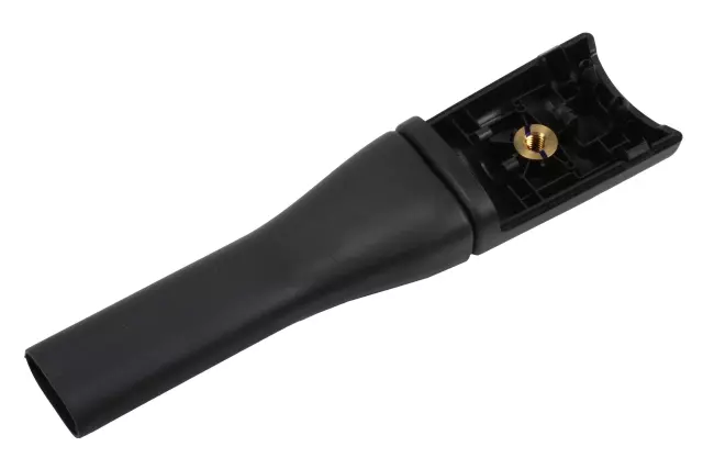 Jet Black Front Seat Belt Anchor Plate Tensioner Cover