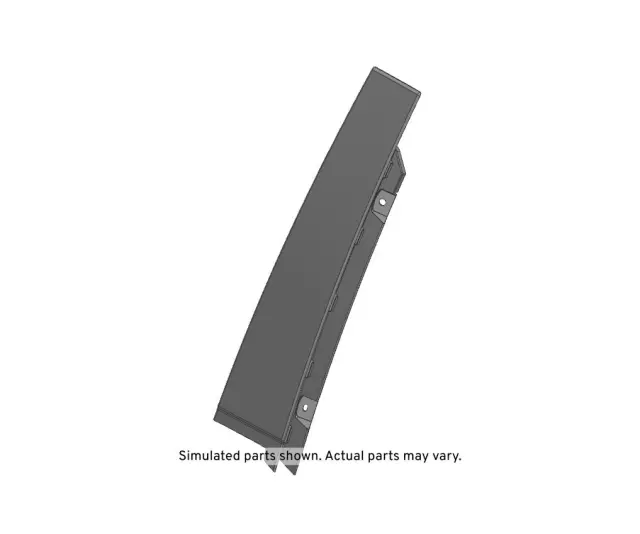 Rear Driver Side Door Window Frame Front Applique