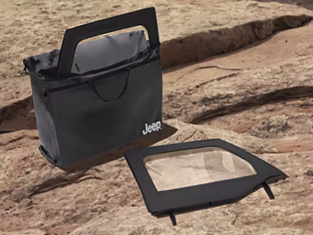 82210548 Jeep Wrangler JK Vinyl Window Storage Bag
