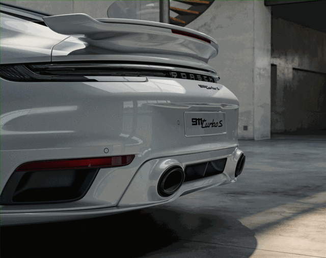 Tailpipes Of The Sports Exhaust System