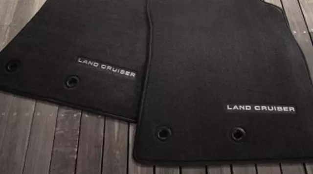 PT206-60130-22 - Landcruiser Floor Mats Black 2013-2021 Toyota