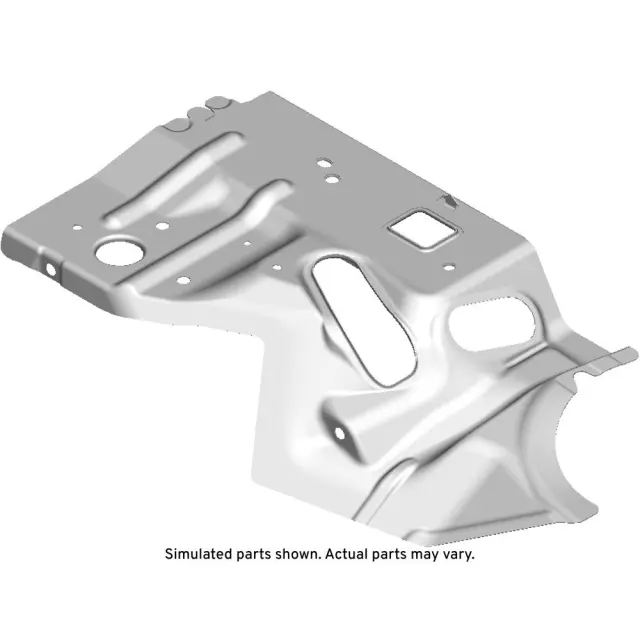 Driver Side Rear End Upper Panel Reinforcement Extension