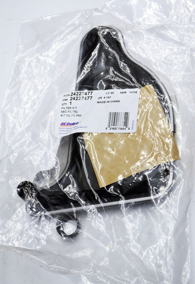 24227477 Automatic Transmission Fluid Filter Kit 19912011 GM Findlay Part