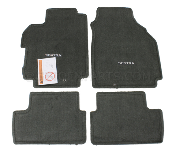 20082012 Nissan Sentra Floor Mats, Carpet 999E2LT010GY
