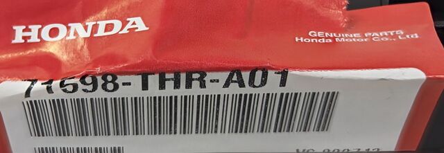 71598-THR-A01 - 2018-2024 Honda Odyssey - Spacer L Rear Bumper