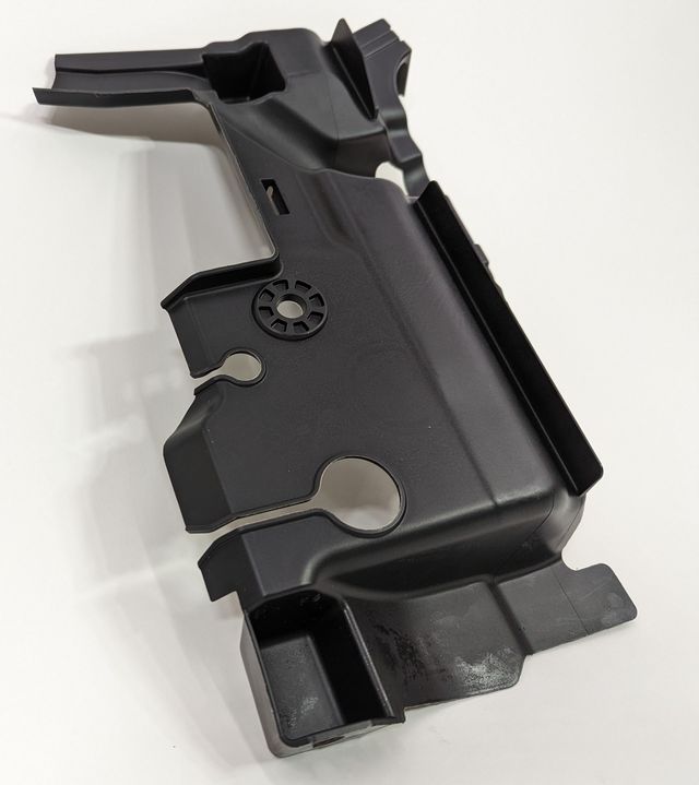 72　Aトップス　ブラック 71114-TZ3-A00 - 2015-2017 Acura TLX - Duct, R Front Bumper