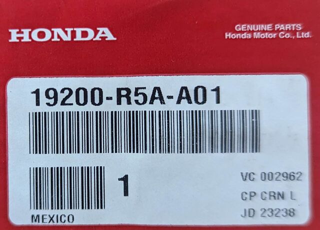 Pompe à eau pour Honda Pompe à eau 19200-RCA-A01 adaptée pour Honda