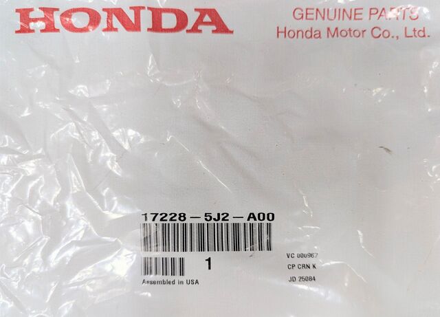 17228-5J2-A00 - 2015-2020 Acura TLX - Tube, Air Flow | All