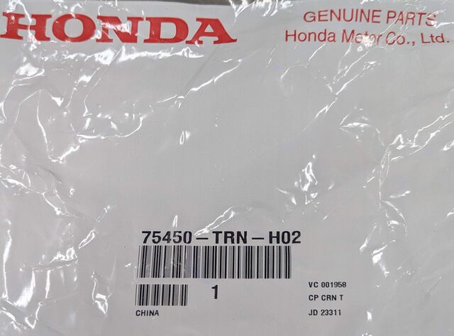 75450-TRN-H02 - 2017-2024 Honda - Outlet Assembly Rear Air | All