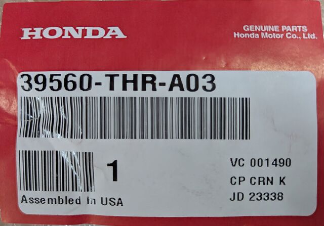39560-THR-A03 - 2018-2024 Honda - Remote Control | All Discount