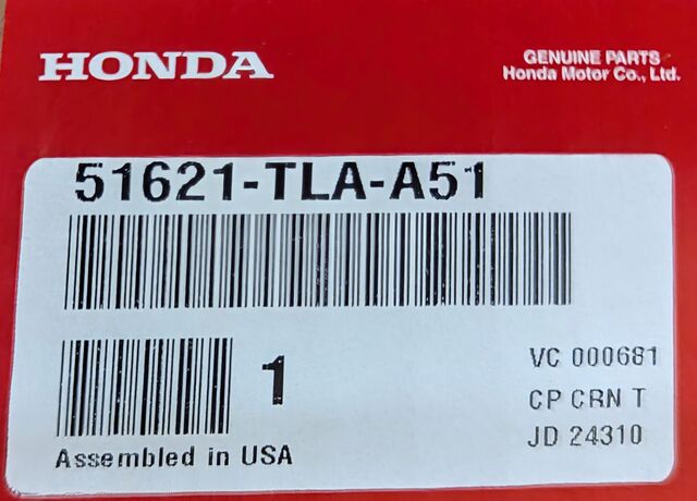51621-TLA-A51 - 2017-2019 Honda CR-V - Shock Absorber Unit L Front