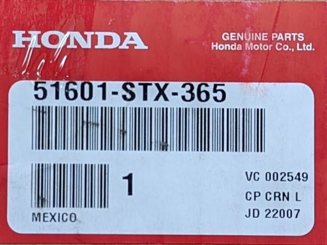 akiです✩.*˚ 51601-STX-365 - 2007-2009 Acura MDX - Damper Assembly, R
