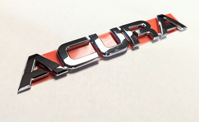 【ru3.k】 OEM Honda 75711-SZ3-A00 Rear Acura Emblem Genuine Fits: RL RSX TL