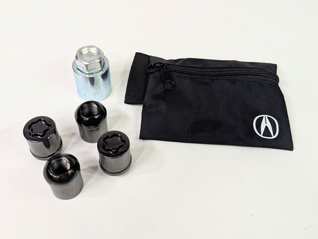 08W42-TZ3-202 - Wheel Lock Nuts - Black | All Discount Parts Store