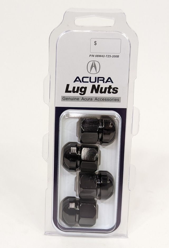 2020 2022 Acura MDX Black Wheel Lug Nut Kit Set Of 4 | All