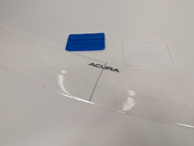 08P48-TZ5-202A - 2017-2020 Acura MDX - Rear Bumper Applique | All
