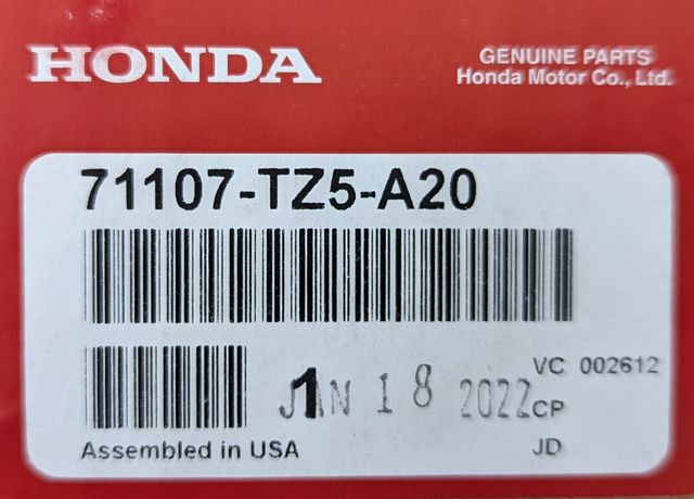 2017-2020 Acura MDX Front Left Driver Side Bumper Inner Garnish
