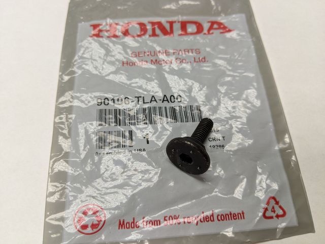 ららら　18、46、47、74 Genuine Honda 2017-2018 Honda CR-V - Bolt Cover (Lower) 90106-TLA