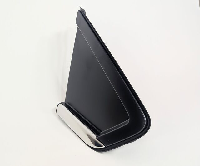 16-18 Honda Pilot Left Front Pillar Corner Garnish FLAT BLACK WITH CHROME ( 75495 - View #5