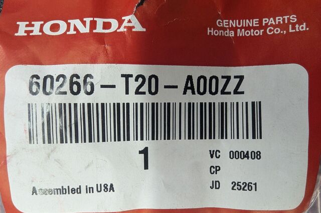 60266-T20-A00ZZ - Fender Bracket | All Discount Parts Store