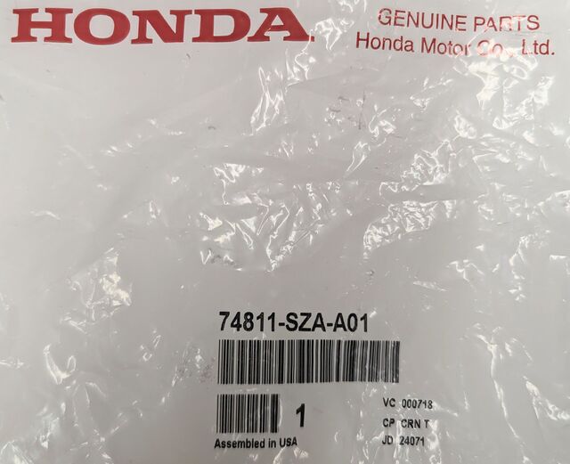 74811-SZA-A01 - 2009-2015 Honda Pilot - Actuator Assembly Glass