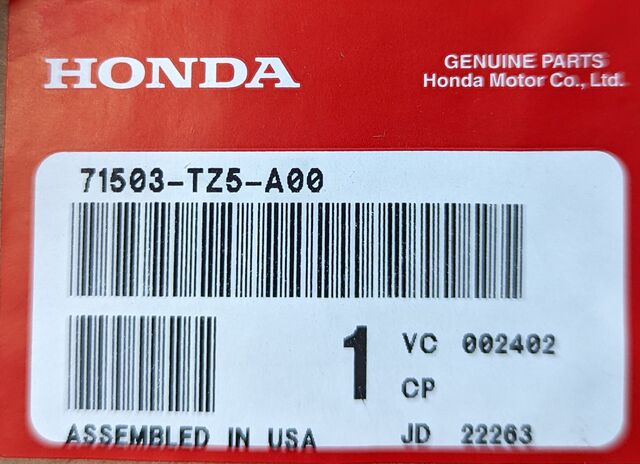 2017-2020 Acura MDX Rear Bumper Skid Garnish Trim | All Discount